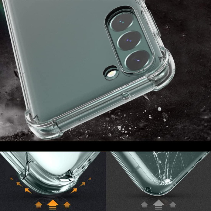 Etui bezbarwne Anti Shock do Xiaomi Mi 11 Lite Kolor bezbarwny